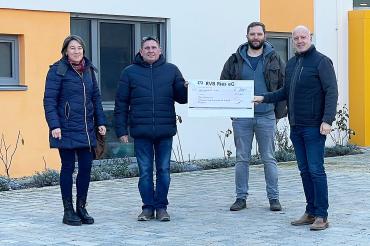 Renate und Max Schneller, Johannes Eissner (Hausleitung Kinderheim), German Fall (2. Vorsitzender Verein Katholisches Kinderheim) 
