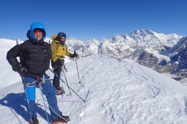 Innerhalb von drei Wochen hat Gerhard Münderlein den stolzen Sechstausender in Nepal bestiegen. Wer bekommt da nicht Lust, selbst zum Bergsteiger zu werden?