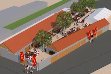 Computergrafik Sixengarten Nördlingen