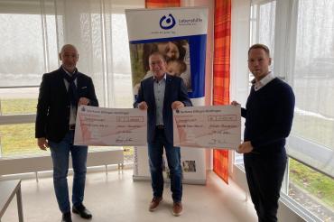 Von links nach rechts: Joachim Neumann (Geschäftsführung Neumann & Partner), Günter Schwendner (Geschäftsführung Lebenshilfe Donau-Ries) und Felix Braukmann (Geschäftsführung aktiv forum)