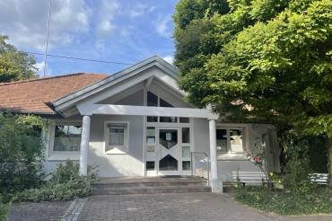 Die ehemalige Praxis von Dr. Holst in Wemding. 