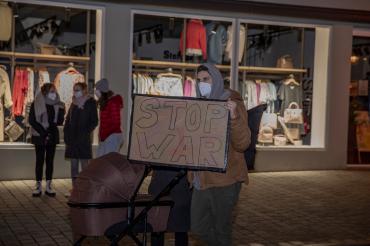Friedensdemonstration Nördlingen