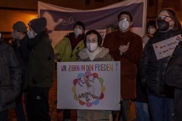 Friedensdemonstration Nördlingen