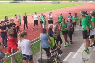 Das Bild zeigt den Laufkurs 2021 vom TSV Nördlingen