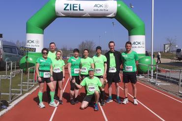 Das Bild zeigt Teilnehmer des Essinger Panoramalaufs.