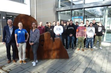 Bild einer Klasse aus der Technikerschule Nördlingen.