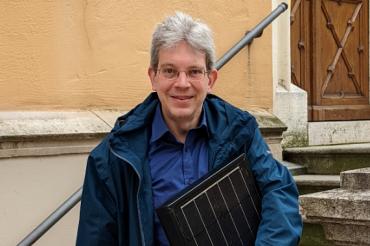Das Bild zeigt Stefan Rösch, den neuen Klimaschutzmanager von Donauwörth