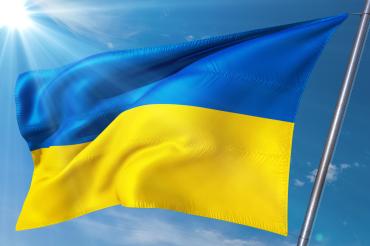 Flagge der Ukraine