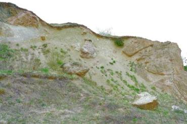 Zu sehen ist die Schottergrube Limberg.