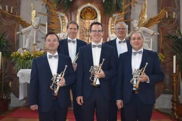 Das Nördlinger Bachtrompetenensemble. 