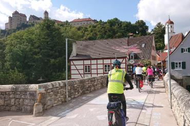 ADFC Donau-Ries unterwegs in Harburg