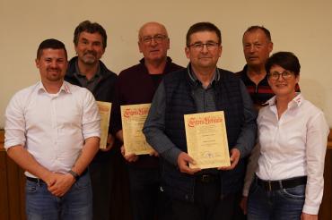 Erster Vorsitzender Christian Lindig, Gottfried Schweinbeck, Michael Fackler, Albert Fackler, Berhard Lindig, Zweite Vorsitzende Tanja Nesselthaler