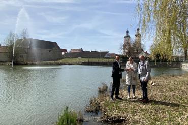 Wasserfontäne Wemding 