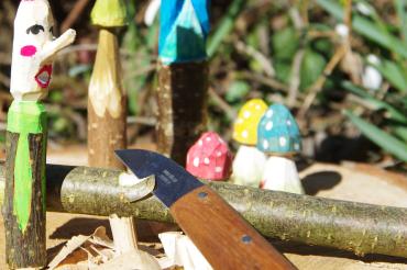 Schnitzerei Zauberwald