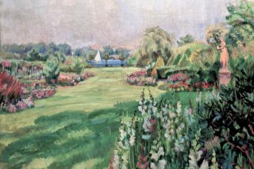 Das Bild zeigt ein Gemälde von Annemarie Jakimow-Kruse