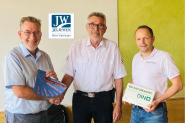 Zu sehen sind Wolfgang Oswald, Friedrich Ackermann und Christian Hammling. 