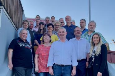 Zu sehen ist der Sportbeirat des Landkreises Donau-Ries