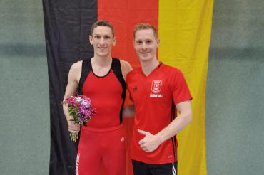 Zu sehen sind Simon Meyer und Klaus Kirchberger. 