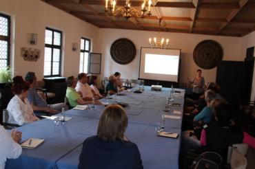 Treffen der Digitallotsen in der Bundesstube. 