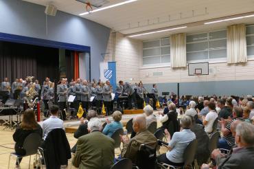 Das Bild zeigt das Benefizkonzert für die Ukraine in Wemding.