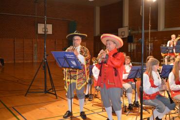Das Bild zeigt das Frühlingskonzert der Stadtkapelle Nördlingen