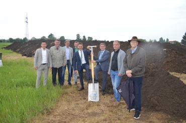 Spatenstich Recyclinghof Nördlingen 