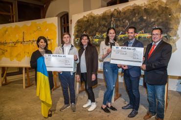 Spendenübergabe Partyservice Kühn