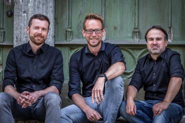 Das BIld zeigt das H2F-Trio.