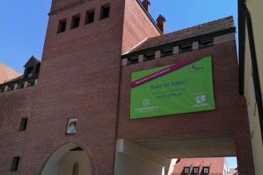 Das Bild zeigt das Rainer Schwabtor.