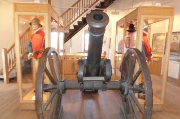 Kanone im Stadtmauermuseum 