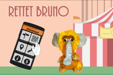 Das Bild zeigt Bruno, den Löwofantaurus.