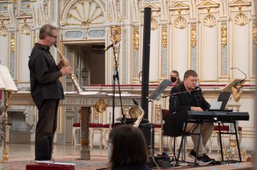 Markus Kerber und Robert Haas bei einem Auftritt.