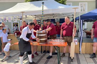 Bieranstich Inselfest