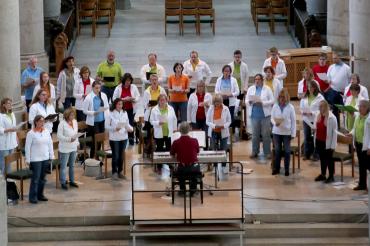 Sing@Life-Gospelchor. 