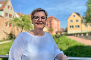 Zu sehen ist Sylvia Huber.