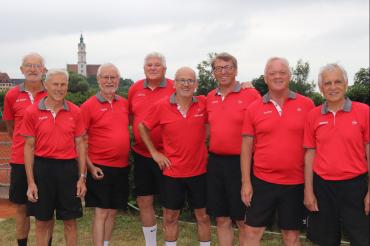 Die Herren 65 des TC Donauwörth.