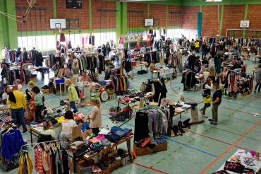 Gesamtübersicht des Flohmarkts