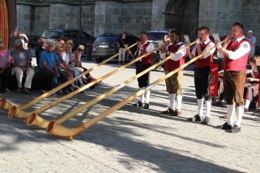 Archivbild: 2019, Alphorngruppe Daiting