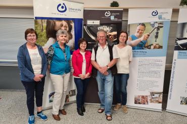 Das Bild zeigt den neuen Beirat der Donau-Ries-Werkstätten.