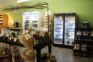 Das Bild zeigt den Dorfladen Ebermergen.