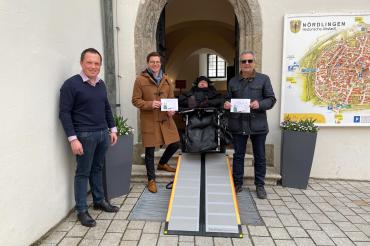 Mobile Rampe Nördlingen 