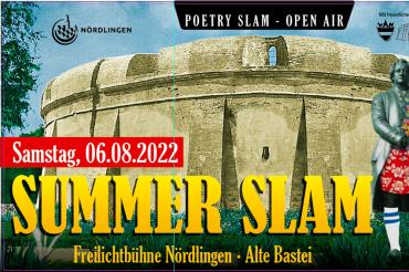 Flyer Poetry Slam. 