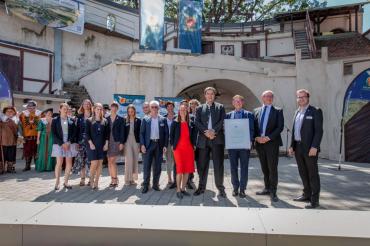 Urkundenverleihung Unesco Global Geopark Ries