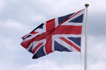 Das Bild zeigt die Flagge von England.