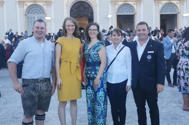V. l. n. r.: Florian Oßwald, Eva Lettenbauer, Katrin Gleißner, Jana Trapp, Kevin Mahn.