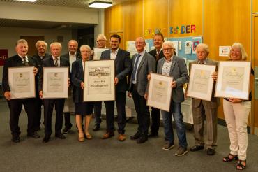 Ehrung für verdiente Bürger*innen: Die Stadt Harburg bedankte sich mit einem Festakt am vergangenen Donnerstag. 