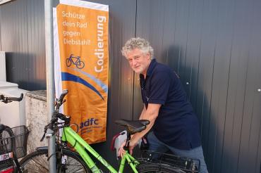 Das Bild zeigt Clemens von Tucher vom Codierteam aus Augsburg.