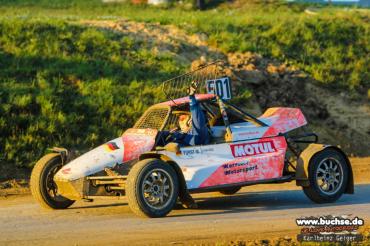 Auf dem Foto zu sehen ist in der Amerdinger Martin Fürstin der Klasse 5a "Spezialcross bis 1600ccm.