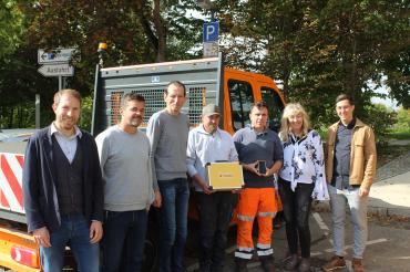 Oettingen Straßenzustandskontrolle 