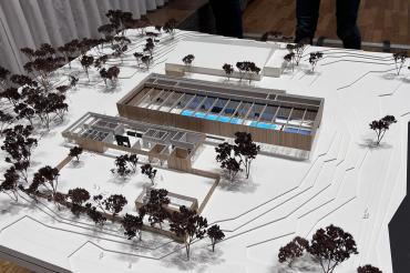 Modell Hallenbad Nördlingen